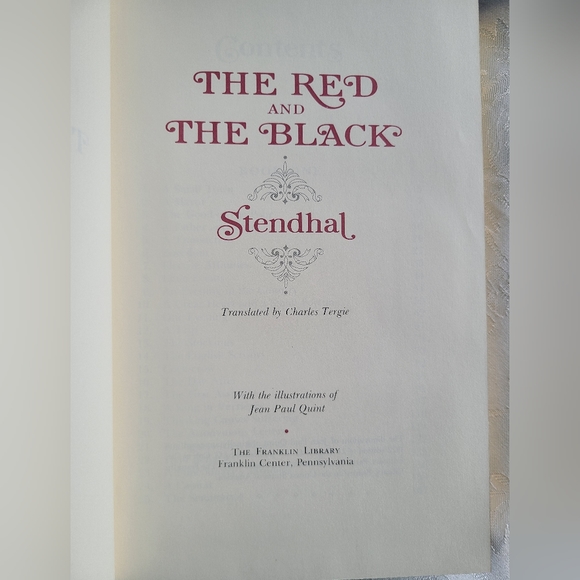 The Red and The Black by Stendhal published by The Franklin Library - Picture 3 of 6